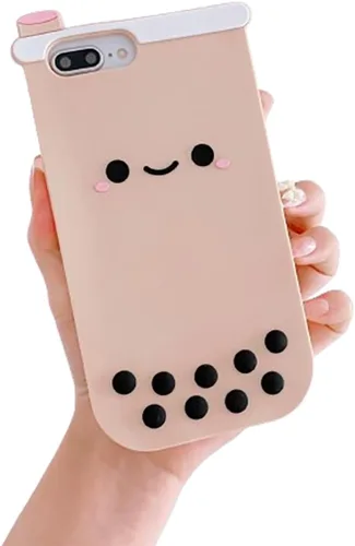 Vista 14 de Funda 3D de hombre aguacate para iPhone 13/iPhone 14 de 6.1 pulgadas, diseño de dibujos animados de lindo personaje Kawaii divertido