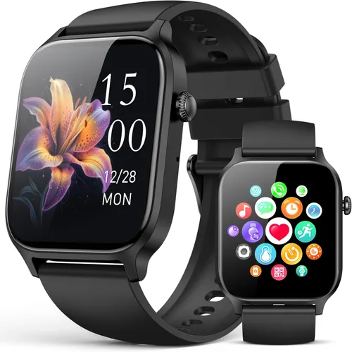 Vista 9 de Relojes inteligentes para mujeres y hombres, reloj de seguimiento de actividad física con 110 modos deportivos, contador de pasos/monitor