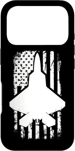 Vista 30 de F22 Raptor US Flag Fighter Airplane Jet Plane Aircraft Case for iPhone 17