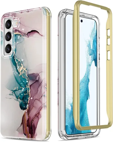 Vista 9 de Esdot Funda para Samsung Galaxy S23 Ultra, Grado Militar que Pasa Prueba de Caída de 21 pies, Cubierta Resistente con Diseños de Moda para Mujeres
