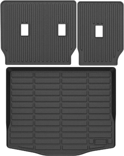 Vista 122 de Forro de carga para Jeep Compass/Patriot 2007-2016 y 2007-2012 Dodge Caliber, alfombras de carga para todo clima para accesorios de Compass