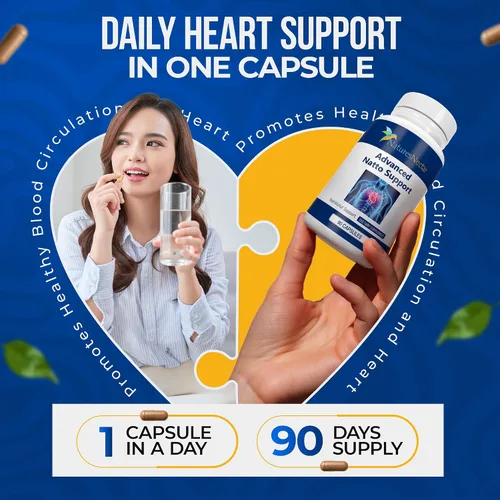Vista 6 de Nature's Nectar Suplemento orgánico de nattoquinasa de 250 mg - Nattoquinasa de doble fuerza 5000 fu Anticoagulante natural que apoya la salud