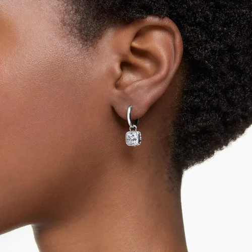 Vista 5 de Swarovski Chroma Stud Earring Collection, Rhodium and Gold Tone Finishes, Multi-Color Crystals