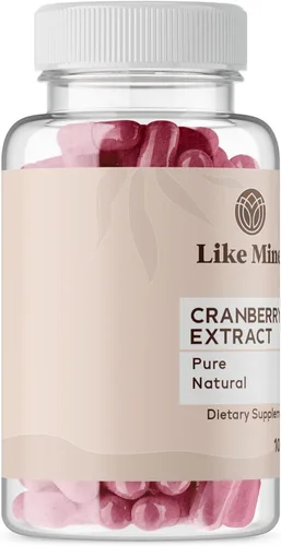 Vista 3 de Like Mine Extracto de arándano (100 cápsulas) puro, sin aditivos, un solo ingrediente (100 unidades)