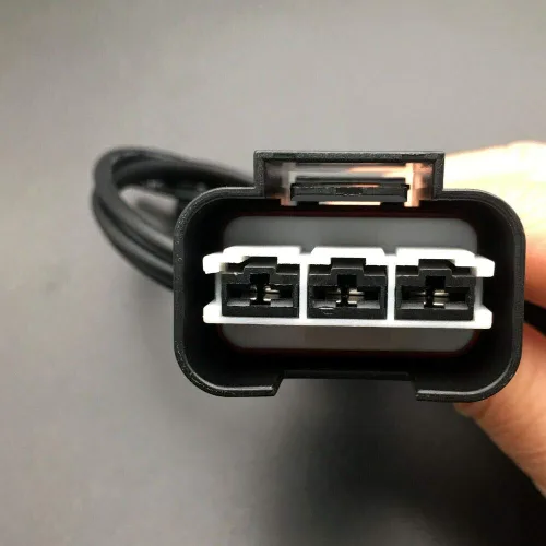 Vista 2 de Conector compatible con la resistencia del ventilador de enfriamiento Kia Optima 2014-2019 Pigtail WRK4K-MA59