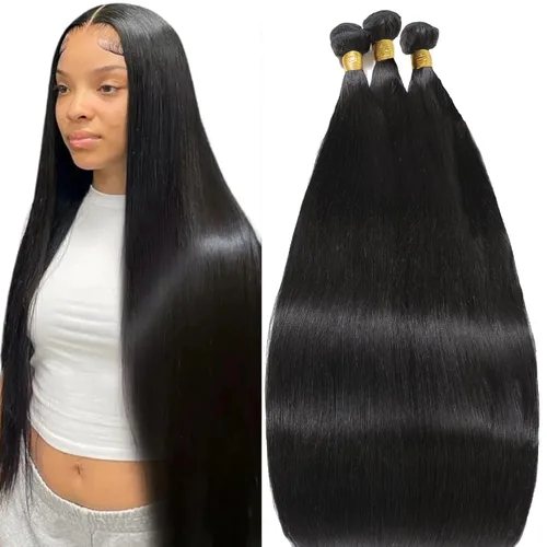Vista 16 de 613 paquetes de cabello humano de 10 pulgadas, grado 12A, 100% sin procesar, rubio virgen brasileño 613, extensiones de cabello humano para mujeres