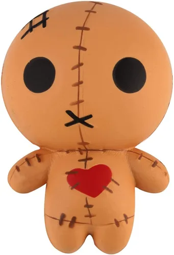 Vista 4 de Anboor Muñecos de vudú de 4.7 pulgadas, muñeca fantasma de Halloween, kawaii, suave, lento aumento, perfumado, para aliviar el estrés, juguetes