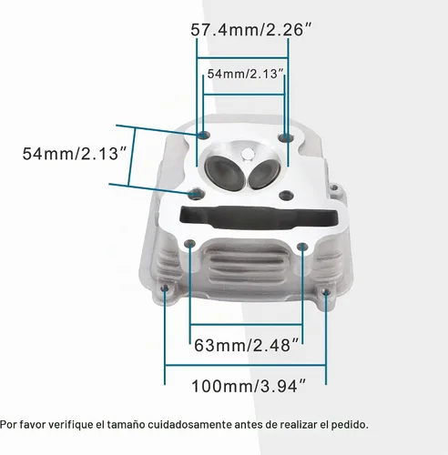Vista 3 de goofit kit de Cilindro 57,4 mm de diámetro interior, 150 cc agujero, GY6 Cilindro de reconstrucción del motor Scooter chino