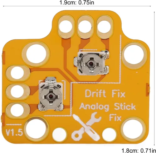 Vista 5 de Pomya Game Controller Drift Fix Mod, for ONE, Series S X Gamepad, Universal 3D Analog Joystick Stick Drift Repair Board, Rugged and, 2pcs Video Game