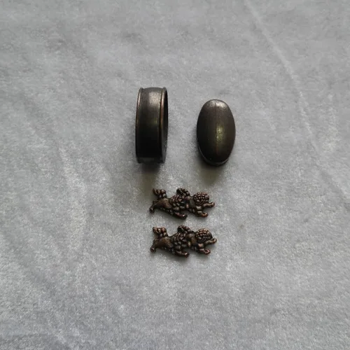 Vista 54 de Espada samurái japonesa KOSHIRAE – Fuchi Kashira Menuki 01-77