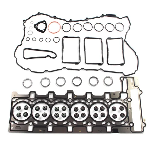 Vista 7 de AUCERAMIC 11137600482 11127587804 N55 Juego de juntas de culata con junta de cárter de aceite para BMW X1 X5 535i 335i 435i 135i 640i 740Li xDrive