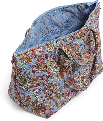 Vista 3 de Vera Bradley Women's Cotton Overnight Tote Travel Bag