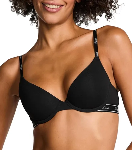Vista 17 de Victoria's Secret Brasier para mujer uso en todas partes, color rosa, con realce (32A-38DD)
