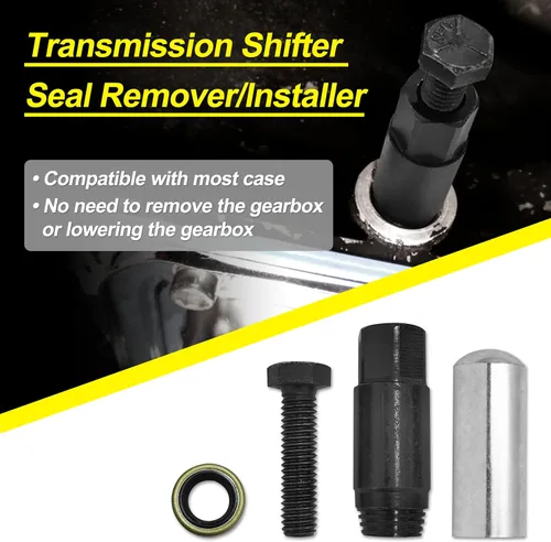 Vista 2 de Removedor/instalador de sellos de cambio de transmisión, compatible con GM 200, 200C, 200-4R TURBO 350, 350C TURBO 400, 425, 475 GM 700-R4 GM 4L60
