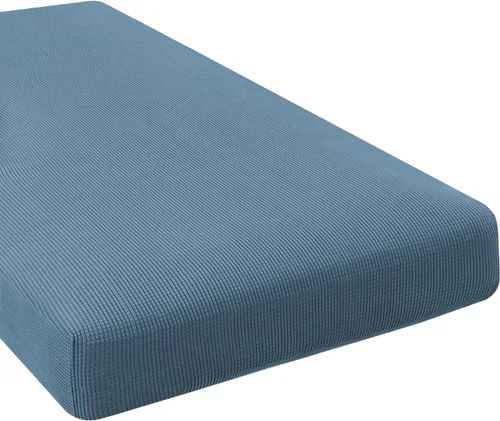 Vista 594 de H.VERSAILTEX Fundas de Cojín de Asiento Individuales Super Elásticas Fundas de Sofá Fundas de Cojín de Sofá Fundas Deslizables Juegos Tela de Sarga