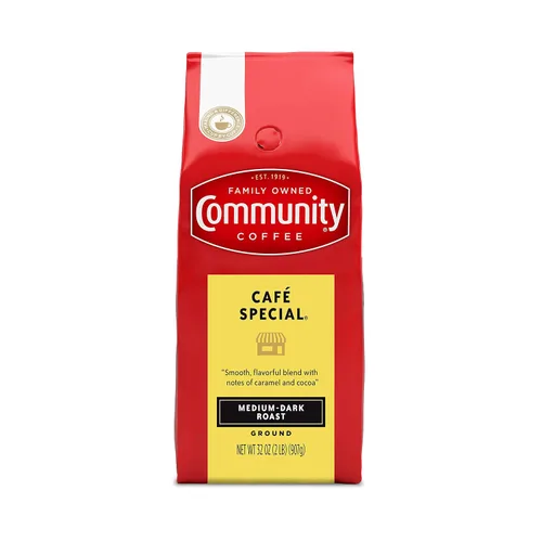 Vista 31 de Community Coffee 100% Colombia, café molido tostado medio oscuro, 12 onzas (paquete de 1)