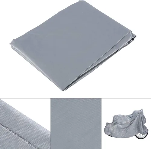 Vista 7 de Funda impermeable para motocicleta, impermeable para lluvia, a prueba de polvo, universal, impermeable, para exteriores, compatible con ciclomotor