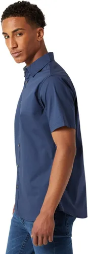 Vista 7 de DKNY Camisas casuales con botones para hombre - Camisas de manga corta con botones para hombre Camisas casuales con botones para hombre