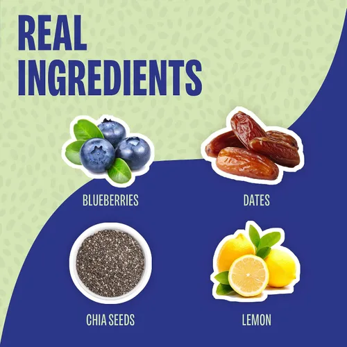 Vista 4 de Chia Smash Superfood Jam Squeeze Paquetes Untar, arriba, apretar y refrigerio Enteros 30, aptos para diabéticos, aptos para diabéticos