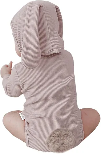 Vista 3 de AGQT Babys Bunny Costume Easter Halloween Outfit Set Size 0-24 Months