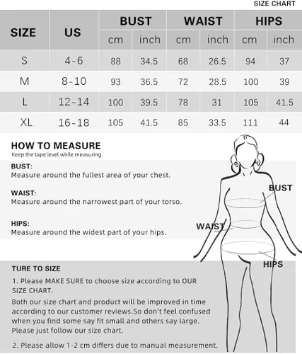 Vista 7 de SUUKSESS - Traje de baño de una pieza con recortes de cintura alta para mujer