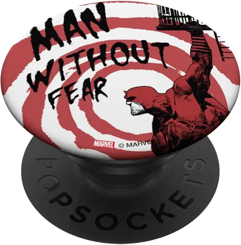 Vista 6 de Marvel Daredevil Fire Escape Man Without Fear Variant Cover PopSockets MagSafe PopGrip para iPhone