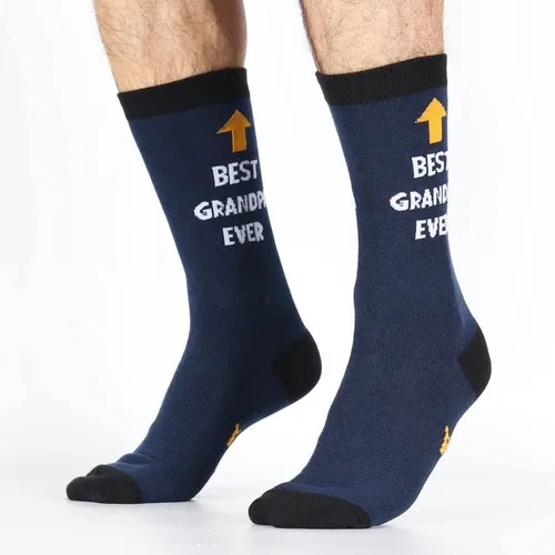 Vista 7 de Veachog Calcetines para abuelos para hombres, regalos de cumpleaños para papá, tío, hermano, hijo, marido, novio, suegro, regalos de jubilación