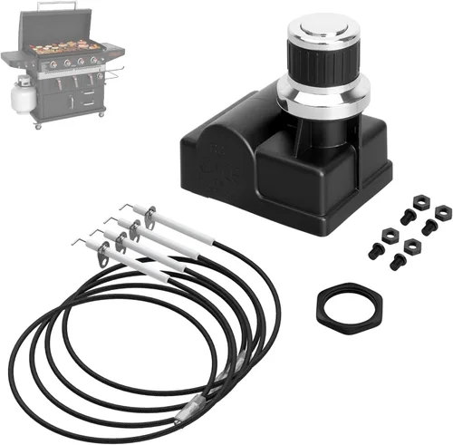Vista 10 de Piezas de repuesto para encendedor de parrilla de 5 salidas para Home Depot Nexgrill 720-0830 720-0830H 720-0888N, kit de repuesto de encendedor