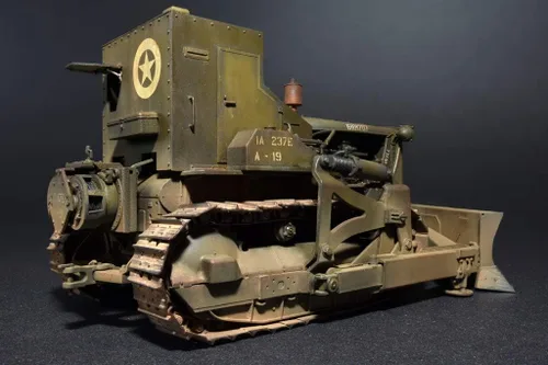 Vista 5 de MiniArt Modelos US Blindado Bulldozer Modelo Kit (escala 1:35)