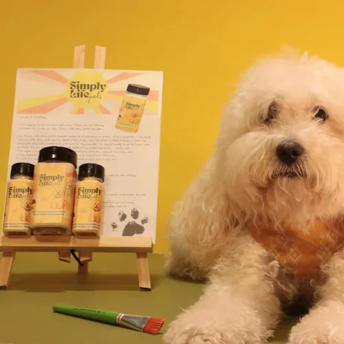 Vista 8 de Simply Life Pets - Probiótico en polvo de kéfir para perros, liofilizado, apoyo digestivo e inmunológico natural (1 onza)