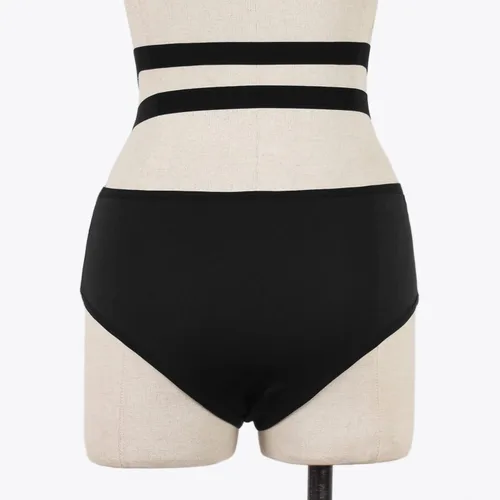 Vista 9 de MEOILCE Lencería para mujer, bragas sexys con tiras, sin costuras, estampado de leopardo, ropa interior de cintura media, pantalones exóticos