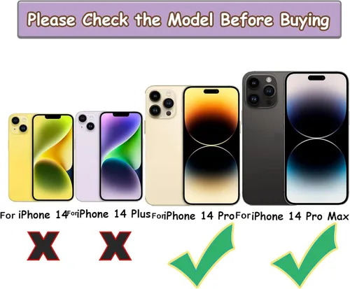 Vista 2 de 14 Pro/14 Pro Max Reemplazo de vidrio para lente de cámara trasera para iPhone 14 Pro para iPhone 14 Pro Max Reemplazo de vidrio de cámara con kits