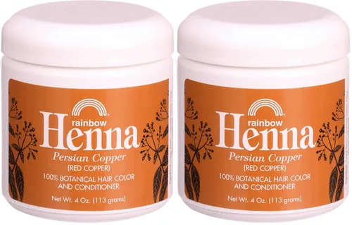 Vista 5 de Henna Rainbow Research para teñir el cabello, de color negro, 4 onza, Rubia Rubio
