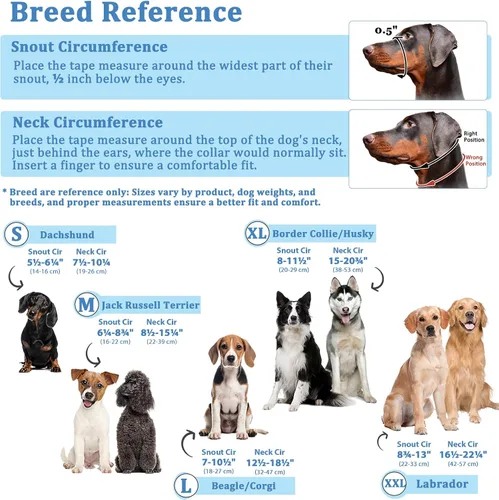 Vista 4 de BARKLESS Collar de cabeza sin tirones para entrenar y caminar de perros fácil Arnés de perro suave y ajustable con enlace de seguridad, pone fin a