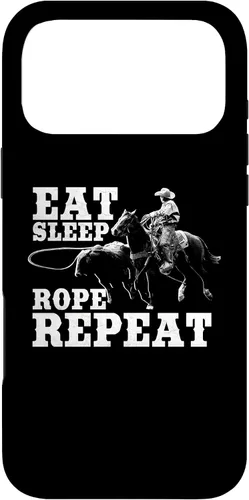 Vista 22 de Team Roping Funny Rodeo Cowboy Cowgirl Horse Riding Roper Case for iPhone 17