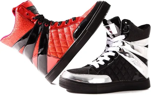 Vista 3 de Zapatillas altas con purpurina para bailar Just for Kix Zapatillas altas