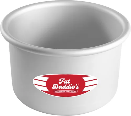 Vista 53 de Fat Daddio's Juego de moldes para pasteles redondos uniformes de aluminio anodizado de 4 niveles, profundidad de 2 pulgadas