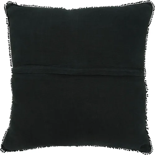 Vista 2 de SARO LIFESTYLE Almohada de diseño Pom Pom con relleno de plumón