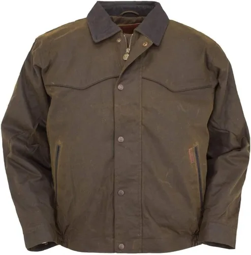 Vista 2 de Outback Trading Trailblazer 2149 - Chaqueta vaquera de algodón impermeable para hombre
