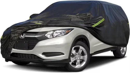 Vista 10 de KouKou Funda impermeable para automóvil SUV adecuada para BMW X1 de 2009 a 2025, 7 capas a prueba de viento para todo tipo de clima, cubierta