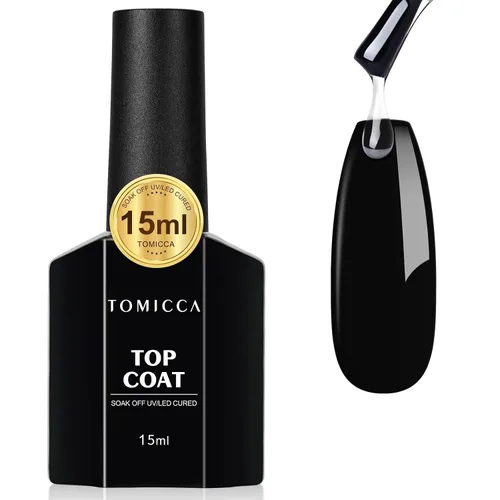 Vista 25 de TOMICCA Esmalte de uñas de gel marrón café, 0.5 onzas líquidas, esmalte de uñas de secado con LED UV para arte de uñas, manicura en casa, otoño e