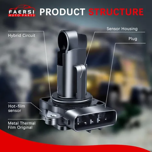 Vista 189 de Medidor de sensor de flujo de aire masivo MAF compatible con Ford con E-150 4.6L, 5.4L 2004-2014, para Ford E-150 Club Wagon 5.4L Reemplazo
