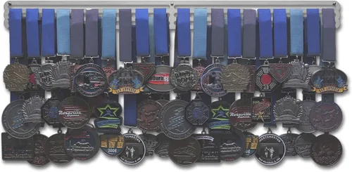 Vista 8 de Allied Medal Hangers - Barra colgante solamente - Barras de extensión - Estante de exhibición múltiple para premios de medallas