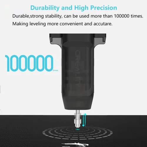 Vista 4 de Kit de sensor de nivelación automática de cama CR Touch de Creality para impresora 3D con pinza de presión metálica para Ender 3/Ender 3 V2/Ender 3