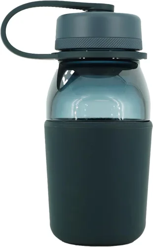 Vista 2 de THERMOS Serie ALTA, botella de plástico para cantina, 34 onzas, azul