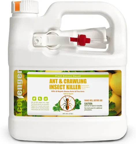 Vista 11 de EcoRaider insecticida y hormiguicida (aroma de cítricos) de 16 oz, natural y no tóxico