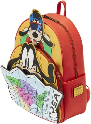 Vista 4 de Loungefly Disney A Goofy Movie Road Trip - Mochila estándar, Multi, Mochila