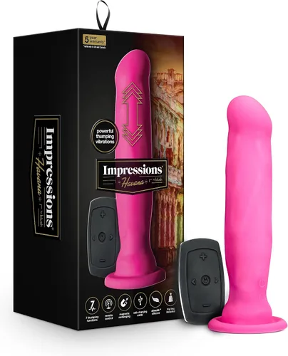 Vista 13 de Juguetes sexuales para adultos, Amsterdam 6.75 pulgadas, vibrador de empuje - Punto G, próstata, estimulador anal - 10 vibraciones RumblyTech