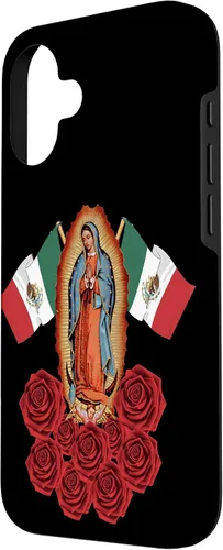 Vista 2 de Funda para iPhone 16 Nuestra Señora Virgen De Guadalupe Virgen María Mexicana
