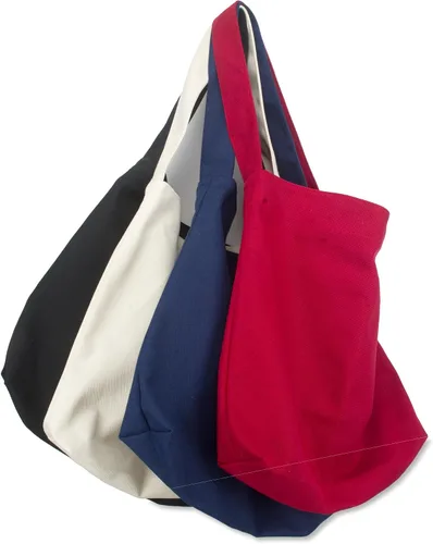 Vista 7 de Bolsa de lona con cierre magnético de gran tamaño, diseño simple, grueso y resistente